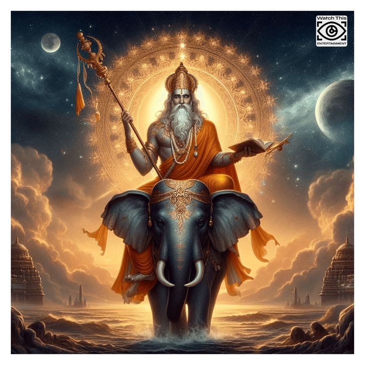 Lord Brihaspati - Jupiter's mythological story in astrology.