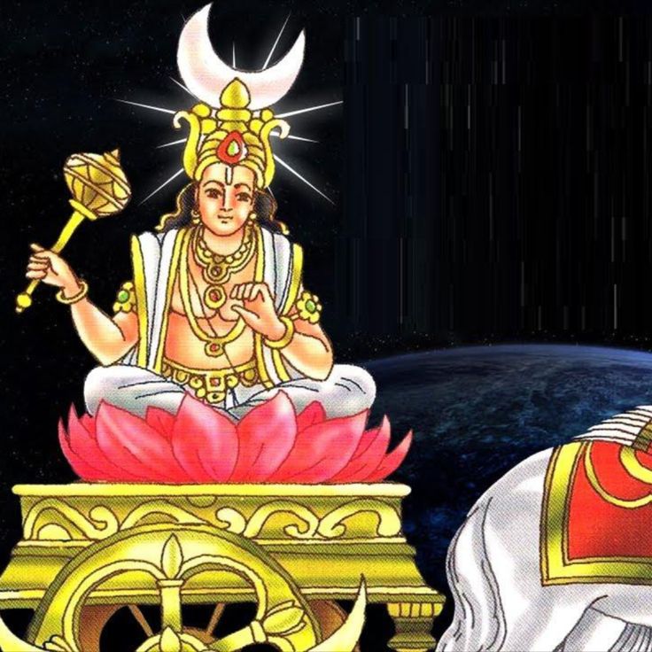 Chandra Deva: Moon's mythological story in astrology.
