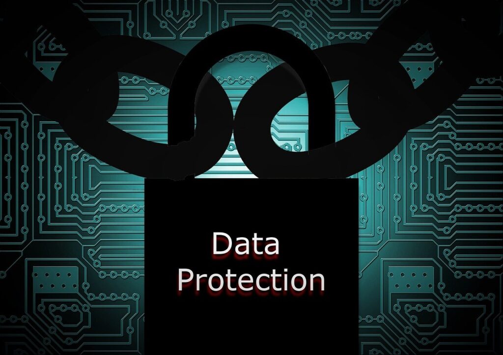 Data Protection of visitors of the site.